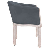 NNEVL Dining Chair Dark Grey Velvet