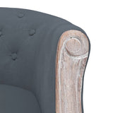 NNEVL Dining Chair Dark Grey Velvet