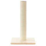 NNEVL Cat Scratching Post Cream 22x22x45 cm