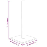 NNEVL Cat Scratching Post Cream 35x35x70 cm
