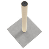 NNEVL Cat Scratching Post Light Grey 35x35x70 cm