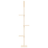 NNEVL Floor to Ceiling Cat Tree Cream 267.5-297.5 cm