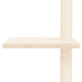 NNEVL Floor to Ceiling Cat Tree Cream 267.5-297.5 cm