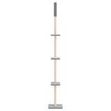 NNEVL Floor to Ceiling Cat Tree Light Grey 267.5-297.5 cm