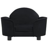 NNEVL Dog Bed Black 66x40x45 cm Velvet