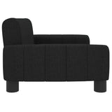 NNEVL Dog Bed Black 70x45x30 cm Fabric