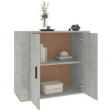 NNEVL Sideboard Concrete Grey 80x33x70 cm Engineered Wood