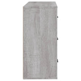 NNEVL Sideboard Grey Sonoma 80x33x70 cm Engineered Wood