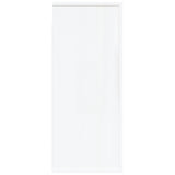 NNEVL Wall Cabinet High Gloss White 80x33x80 cm Engineered Wood