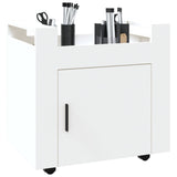 NNEVL Desk Trolley White 60x45x60 cm Engineered Wood