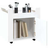 NNEVL Desk Trolley White 60x45x60 cm Engineered Wood