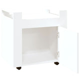 NNEVL Desk Trolley White 60x45x60 cm Engineered Wood
