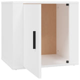 NNEVL Bedside Cabinets 2 pcs White 50x39x47 cm