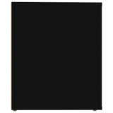 NNEVL Bedside Cabinets 2 pcs Black 50x39x47 cm