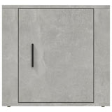 NNEVL Bedside Cabinet Concrete Grey 50x39x47 cm