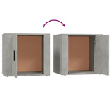 NNEVL Bedside Cabinet Concrete Grey 50x39x47 cm