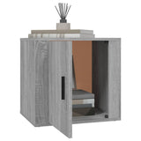 NNEVL Bedside Cabinets 2 pcs Grey Sonoma 50x39x47 cm
