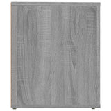 NNEVL Bedside Cabinets 2 pcs Grey Sonoma 50x39x47 cm
