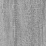 NNEVL Bedside Cabinets 2 pcs Grey Sonoma 50x39x47 cm