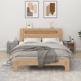 NNEVL Bedside Cabinets 2 pcs Grey Sonoma 50x39x47 cm