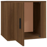 NNEVL Bedside Cabinet Brown Oak 50x39x47 cm