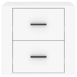 NNEVL Bedside Cabinet White 50x39x47 cm