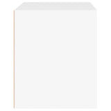 NNEVL Bedside Cabinet White 50x39x47 cm