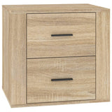 NNEVL Bedside Cabinet Sonoma Oak 50x39x47 cm