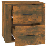 NNEVL Bedside Cabinet Smoked Oak 50x39x47 cm