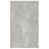 NNEVL Bedside Cabinet Concrete Grey 50x36x60 cm Engineered Wood