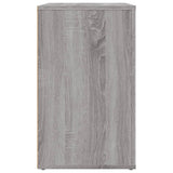NNEVL Bedside Cabinet Grey Sonoma 50x36x60 cm Engineered Wood