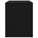 NNEVL Bedside Cabinet Black 60x36x45 cm Engineered Wood