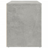 NNEVL Bedside Cabinet Concrete Grey 60x36x45 cm Engineered Wood
