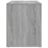 NNEVL Bedside Cabinet Grey Sonoma 60x36x45 cm Engineered Wood
