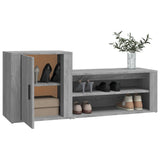 NNEVL Shoe Cabinet Grey Sonoma 130x35x54 cm Engineered Wood
