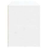 NNEVL Shoe Cabinet High Gloss White 80x35x45 cm Engineered Wood