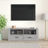 NNEVL TV Cabinet Grey Sonoma 100x35x40 cm Engineered Wood