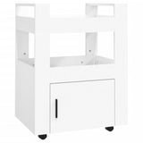 NNEVL Kitchen Trolley White 60x45x80 cm Engineered Wood