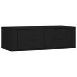 NNEVL Hanging TV Cabinet Black 80x36x25 cm Engineered Wood