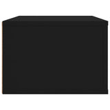 NNEVL Hanging TV Cabinet Black 80x36x25 cm Engineered Wood