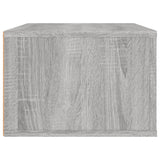 NNEVL Hanging TV Cabinet Grey Sonoma 80x36x25 cm Engineered Wood