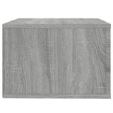 NNEVL Wall-mounted Bedside Cabinet Grey Sonoma 50x36x25 cm