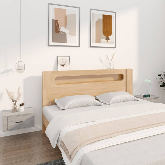 NNEVL Wall-mounted Bedside Cabinets 2 pcs Grey Sonoma 50x36x25 cm