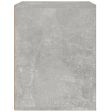 NNEVL Wall-mounted Bedside Cabinet Concrete Grey 50x36x47 cm