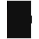 NNEVL Wall-mounted Bedside Cabinet Black 50x30x47 cm