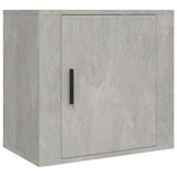 NNEVL Wall-mounted Bedside Cabinet Concrete Grey 50x30x47 cm