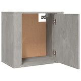 NNEVL Wall-mounted Bedside Cabinets 2 pcs Concrete Grey 50x30x47 cm