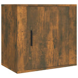 NNEVL Wall-mounted Bedside Cabinets 2 pcs Smoked Oak 50x30x47 cm