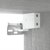 NNEVL Wall-mounted Bedside Cabinet Grey Sonoma 50x30x47 cm