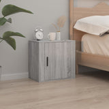 NNEVL Wall-mounted Bedside Cabinets 2 pcs Grey Sonoma 50x30x47 cm